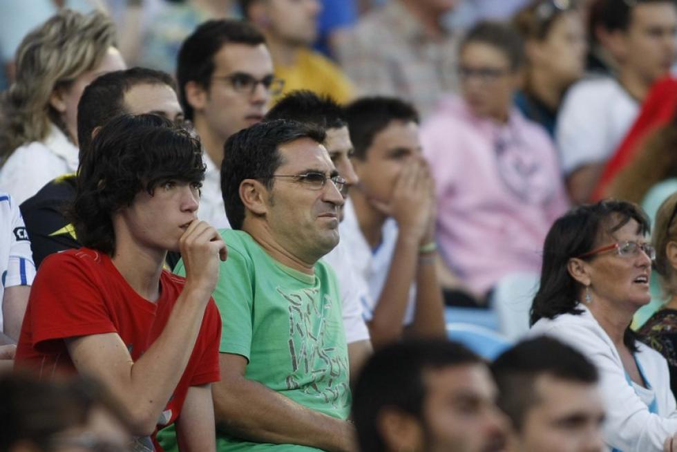 Primer partido de la temporada en La Romareda
