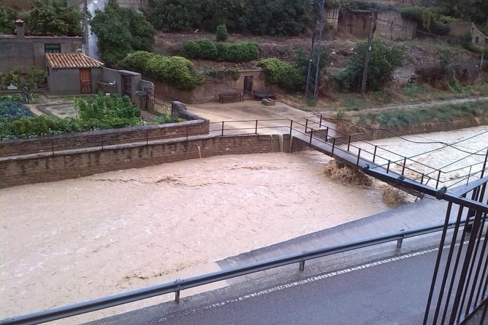 Río Riguel, Uncastillo