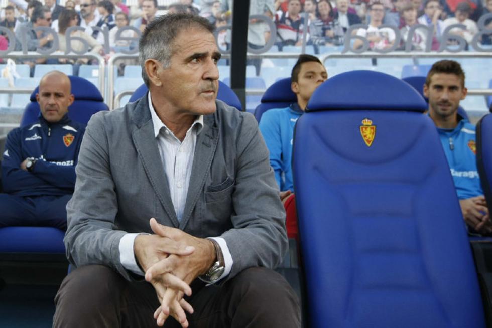 Paco Herrera, entrenador del Real Zaragoza