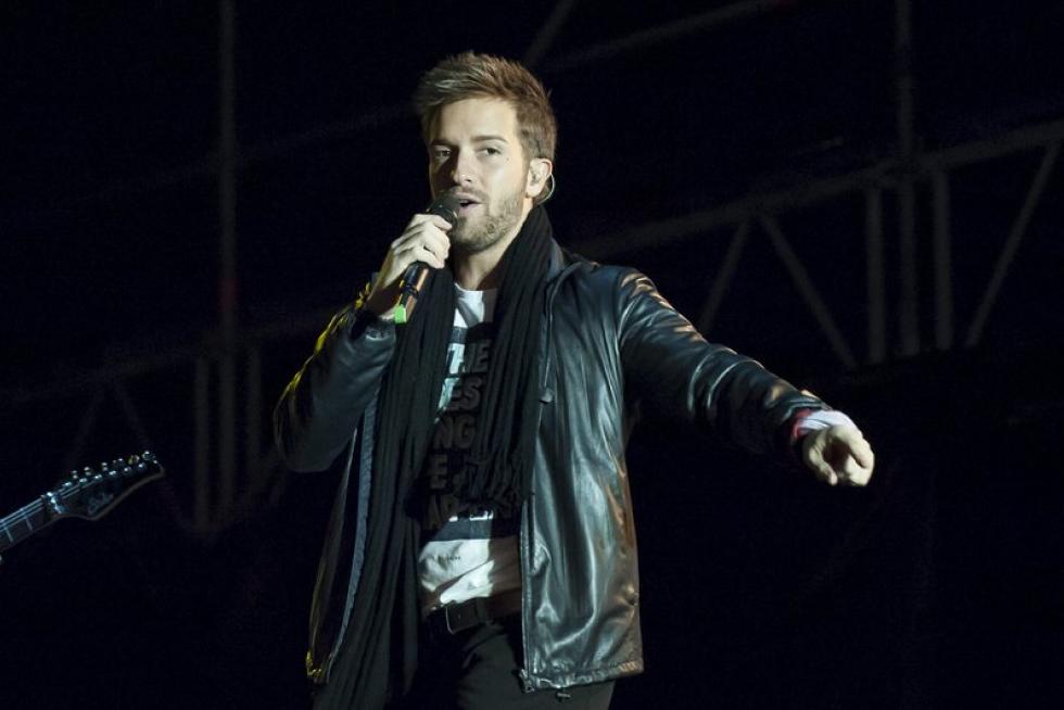 Concierto de Pablo Alborán en la plaza del Pilar de Zaragoza