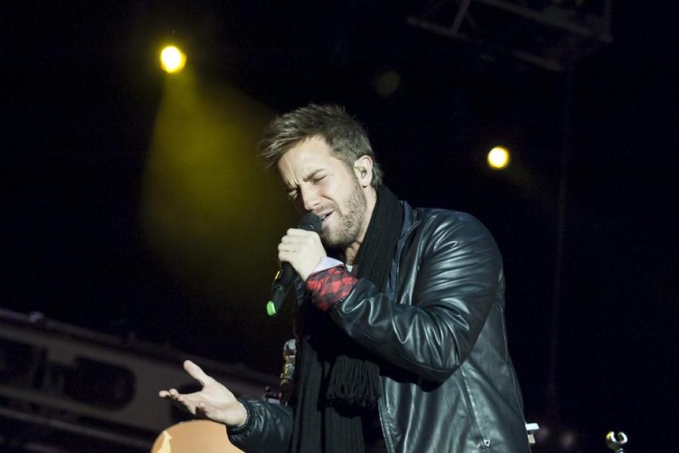 Concierto de Pablo Alborán en la plaza del Pilar de Zaragoza