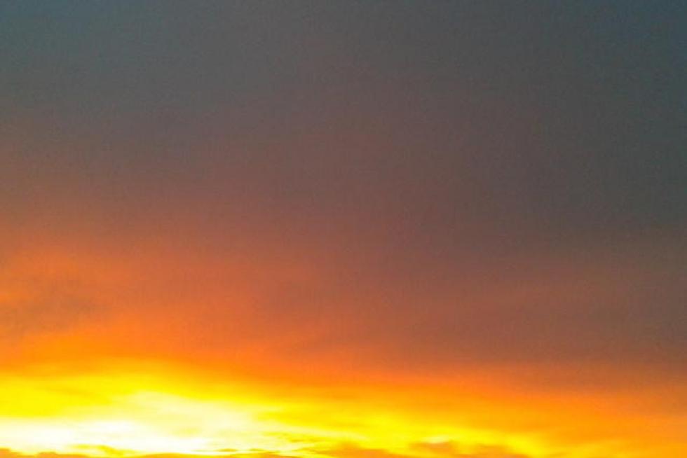Amanecer desde Zuera