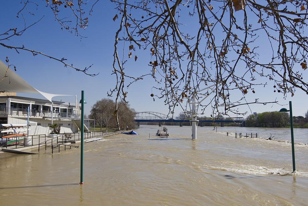 Crecida del Ebro