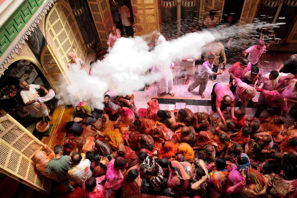 The Holi en la India
