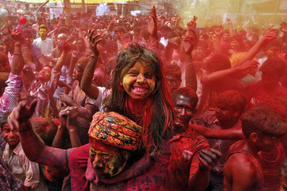 The Holi en la India