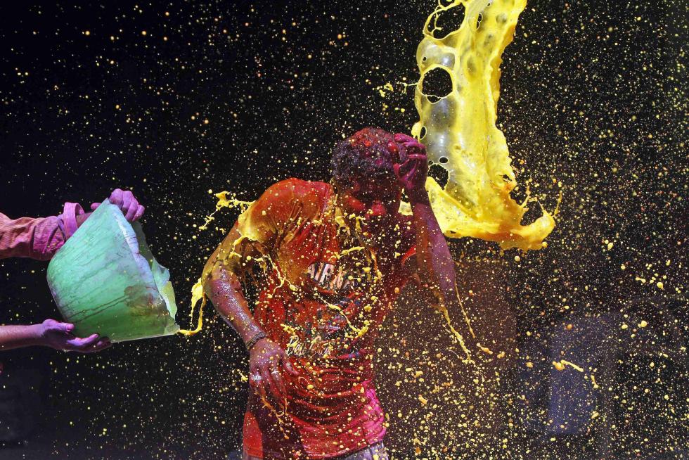 The Holi en la India