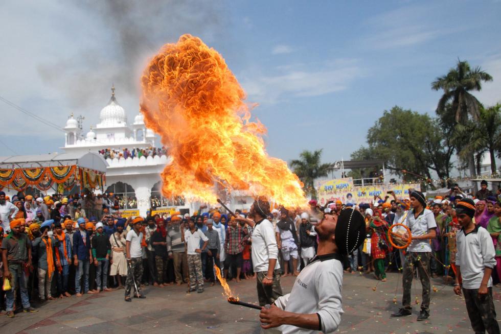 The Holi en la India