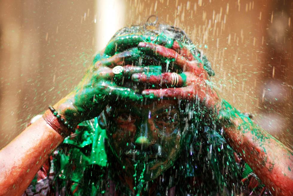 The Holi en la India