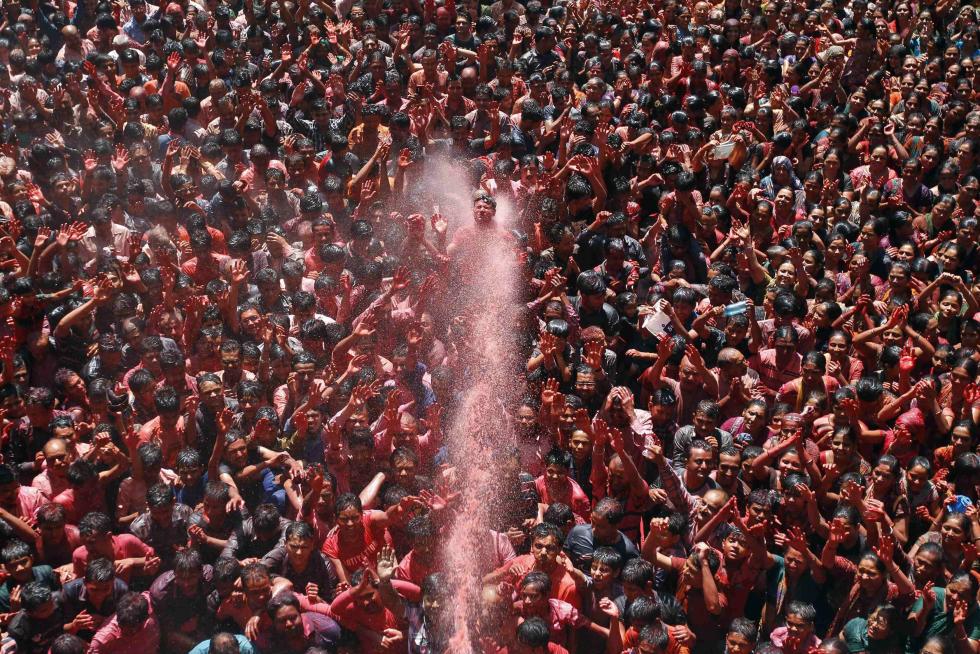 The Holi en la India