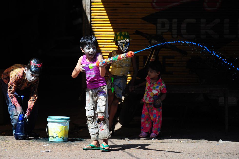 The Holi en la India