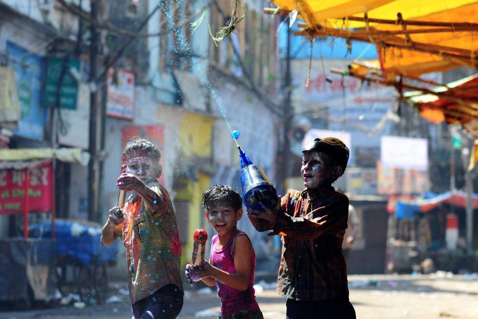 The Holi en la India