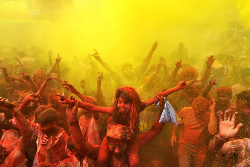The Holi en la India