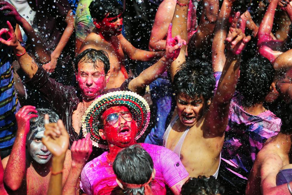 The Holi en la India