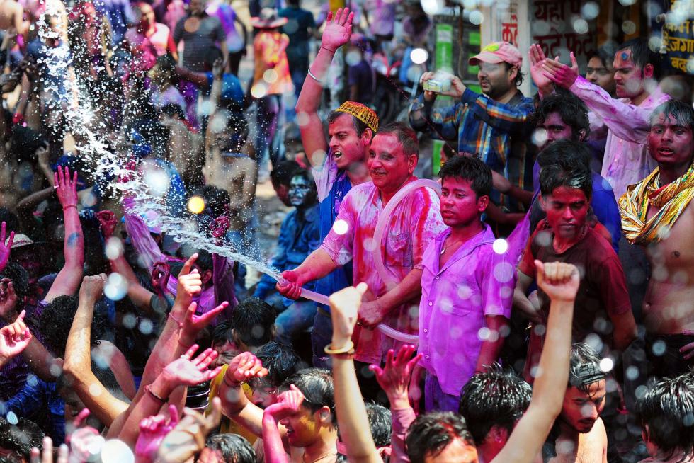 The Holi en la India