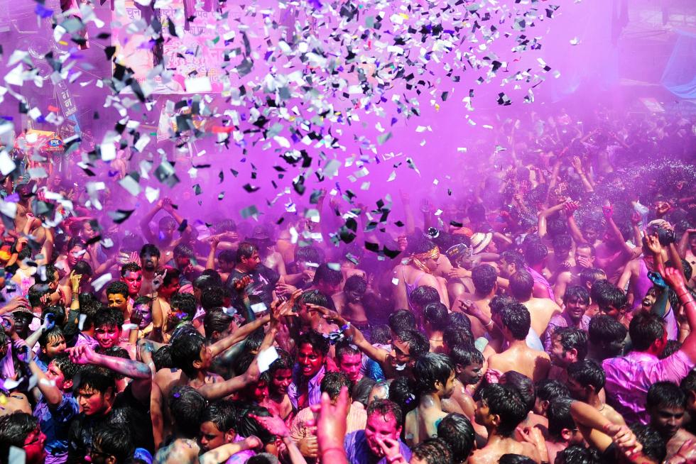 The Holi en la India