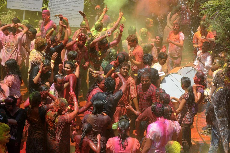 The Holi en la India