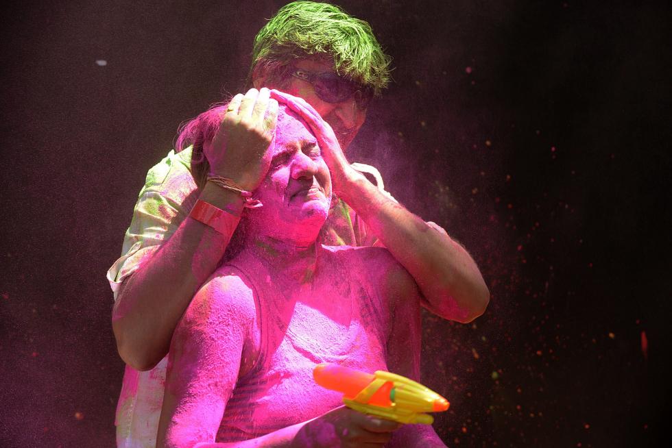 The Holi en la India