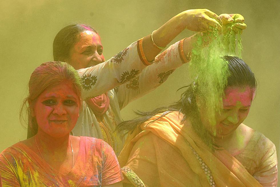 The Holi en la India