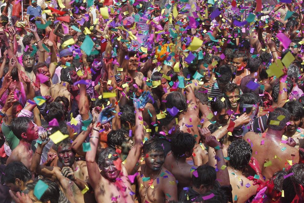 The Holi en la India