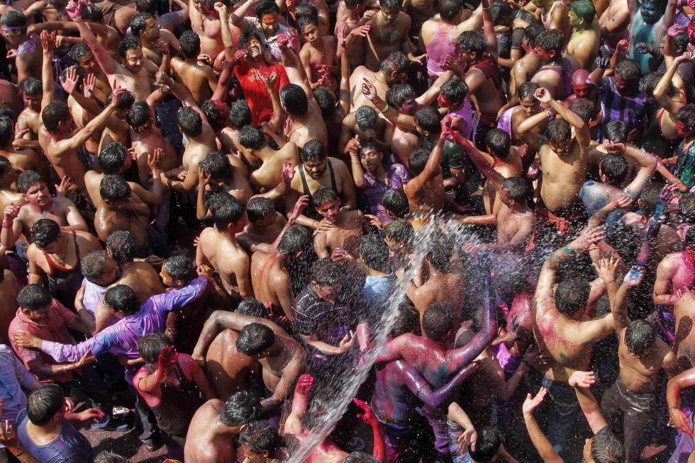 The Holi en la India