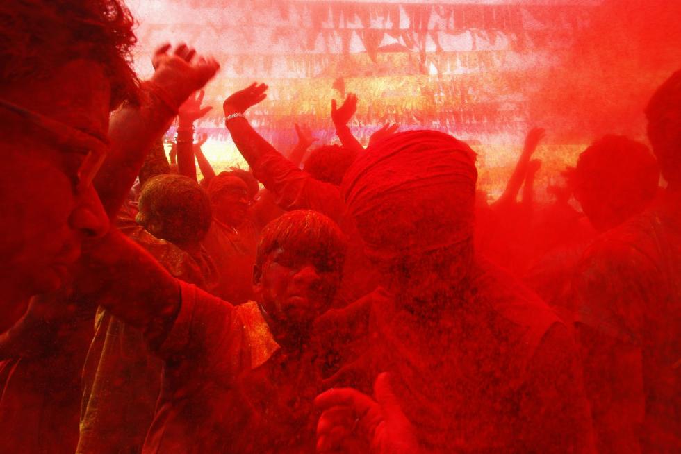 The Holi en la India