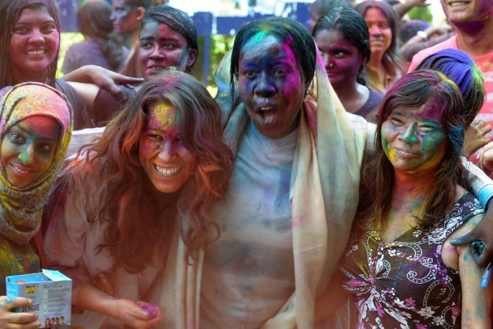 The Holi en la India