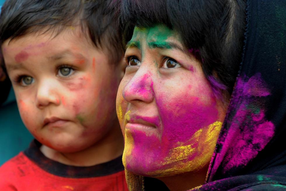 The Holi en la India