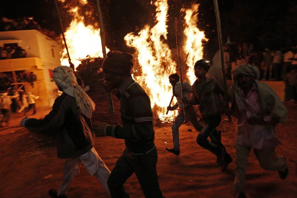 The Holi en la India