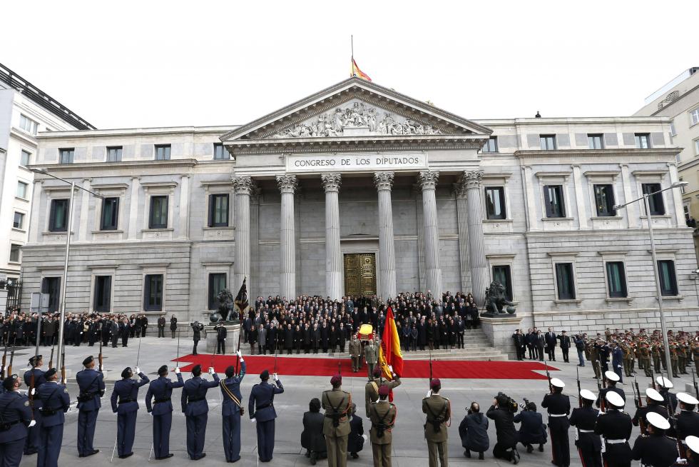 Último adiós a Adolfo Suárez