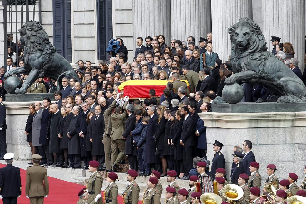 Último adiós a Adolfo Suárez