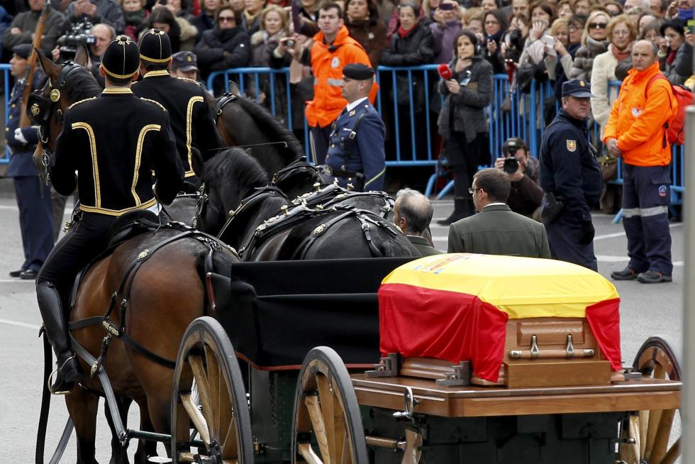 Último adiós a Adolfo Suárez