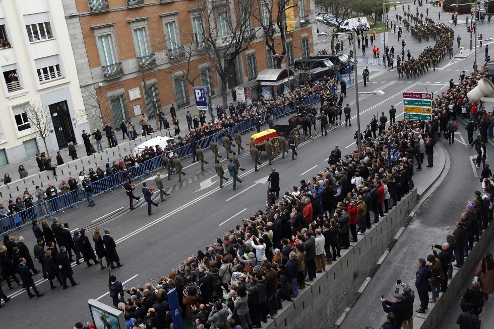 Último adiós a Adolfo Suárez
