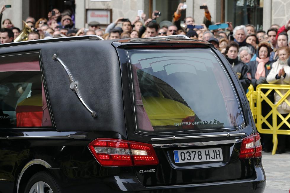 Último adiós a Adolfo Suárez