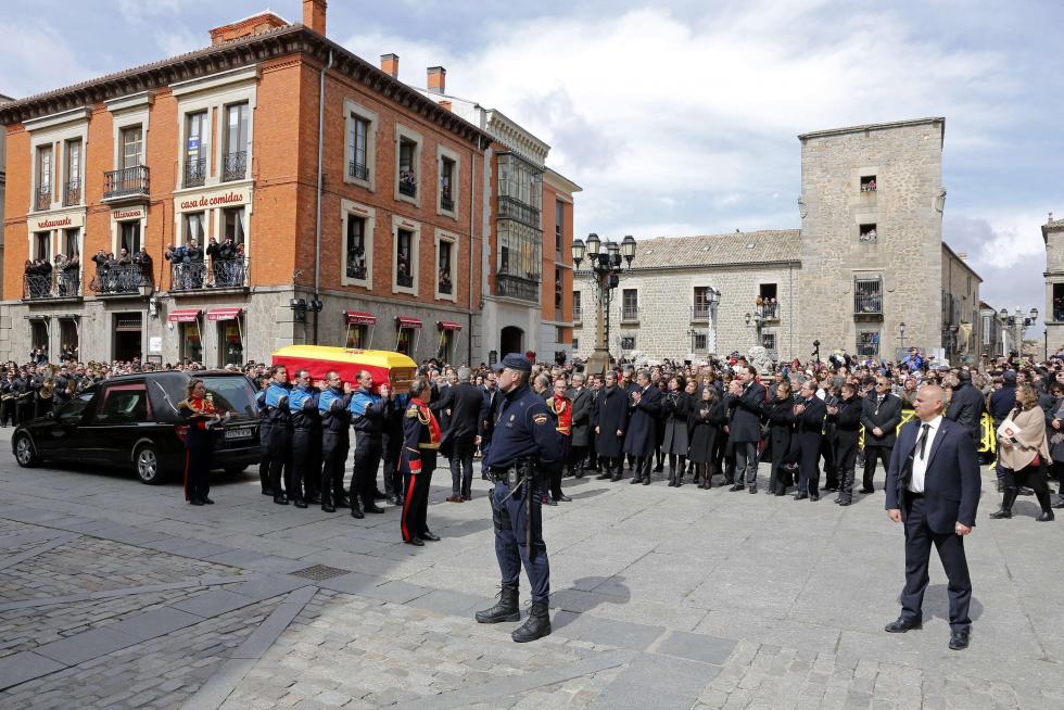 Último adiós a Adolfo Suárez