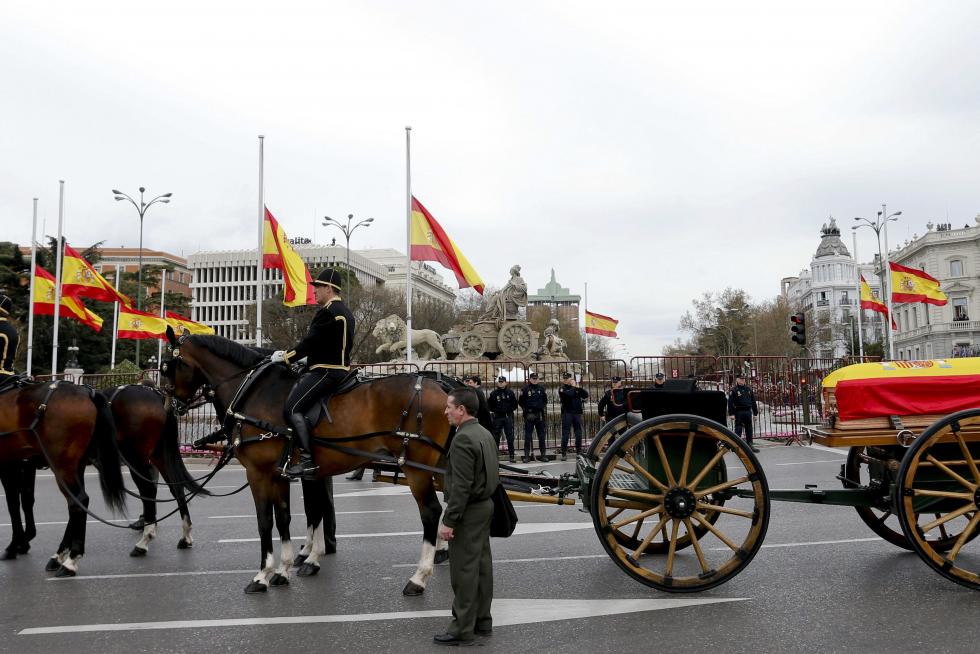 Último adiós a Adolfo Suárez
