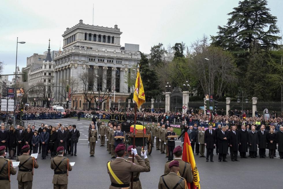 Último adiós a Adolfo Suárez