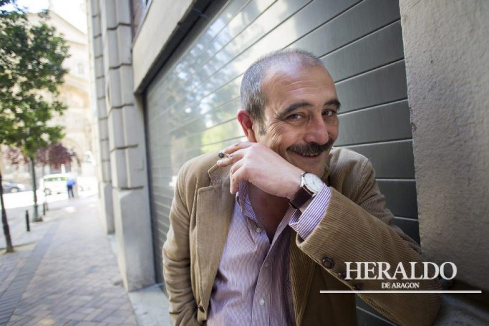 Retrato del escritor Rafael Reig.