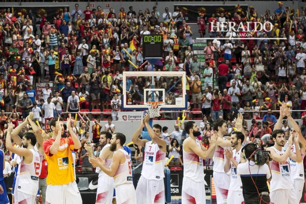 Último partido de preparación para el Eurobasket de septiembre donde la Selección Española ganó a la República Checa (81-68), en el pabellón Príncipe Felipe, el 30 de agosto.