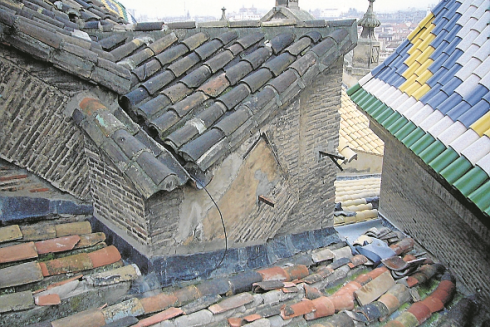 Fotos: Restauración de las cubiertas del Pilar | Imágenes