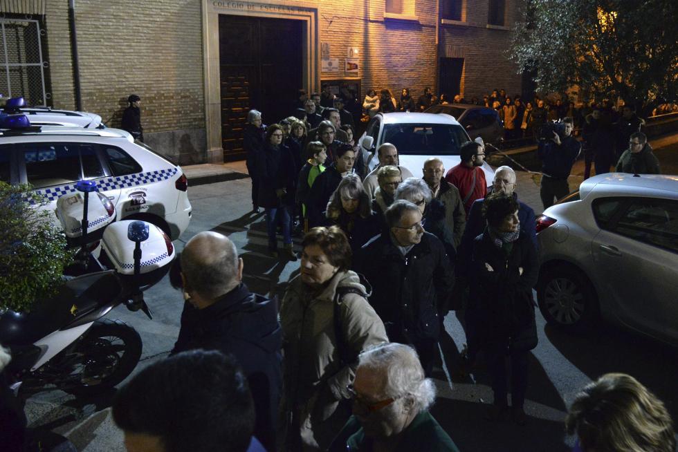 Luto e indignación en Barbastro