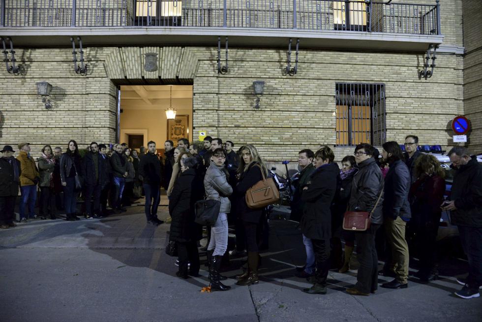 Luto e indignación en Barbastro