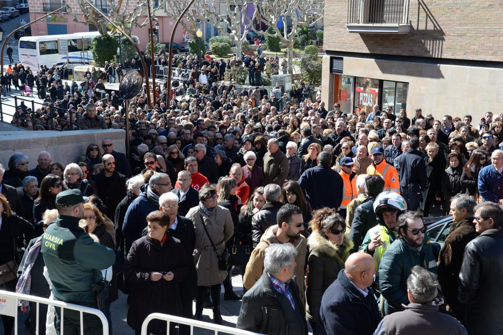 Luto e indignación en Barbastro