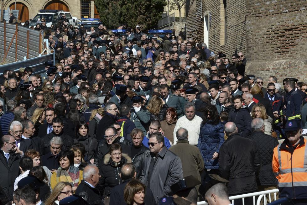 Luto e indignación en Barbastro