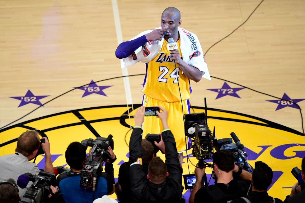 Kobe Bryant dice adiós