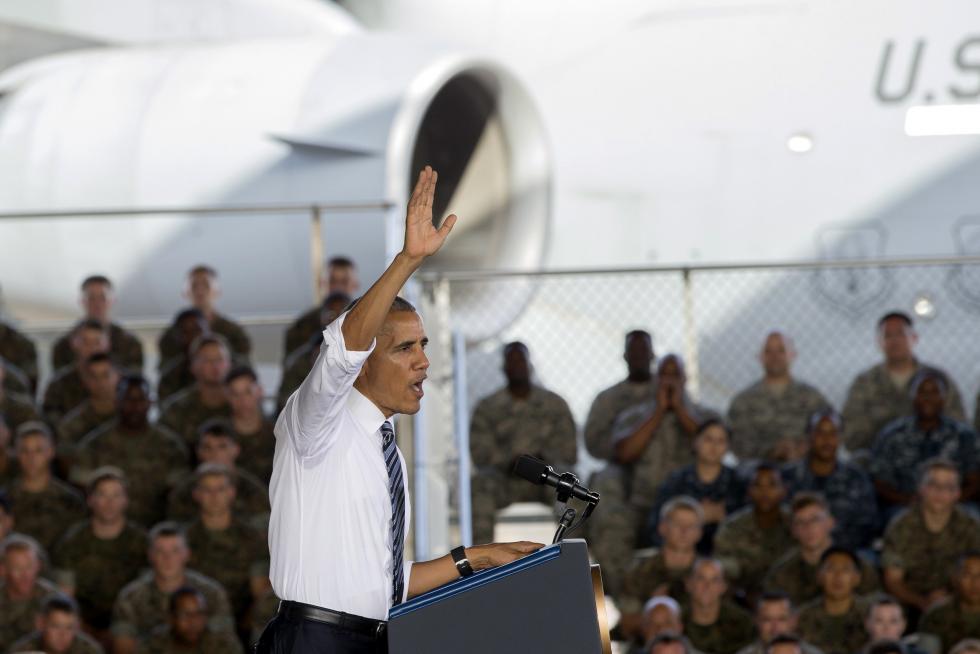 Obama se despide de España en la base naval de Rota
