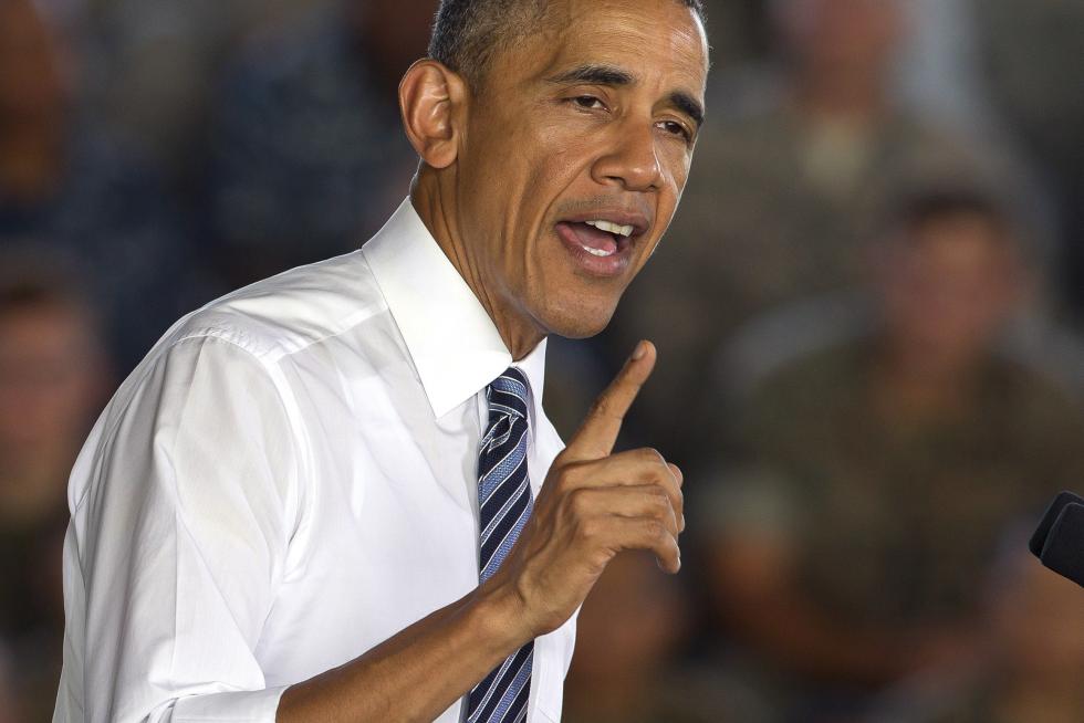 Obama se despide de España en la base naval de Rota