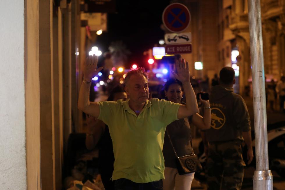 Imágenes posteriores al atentado en Niza
