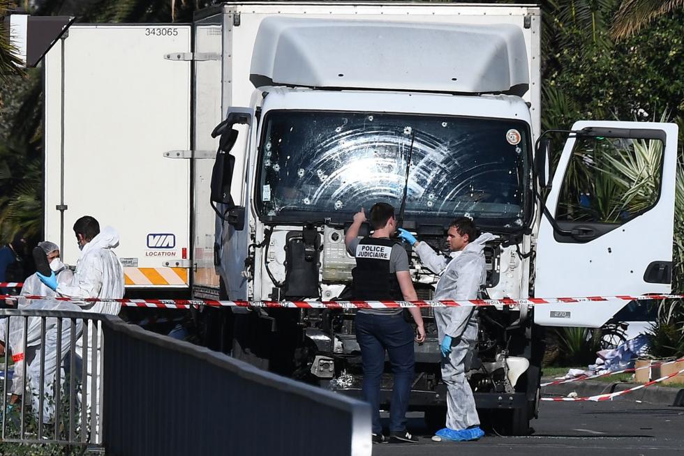Imágenes posteriores al atentado en Niza