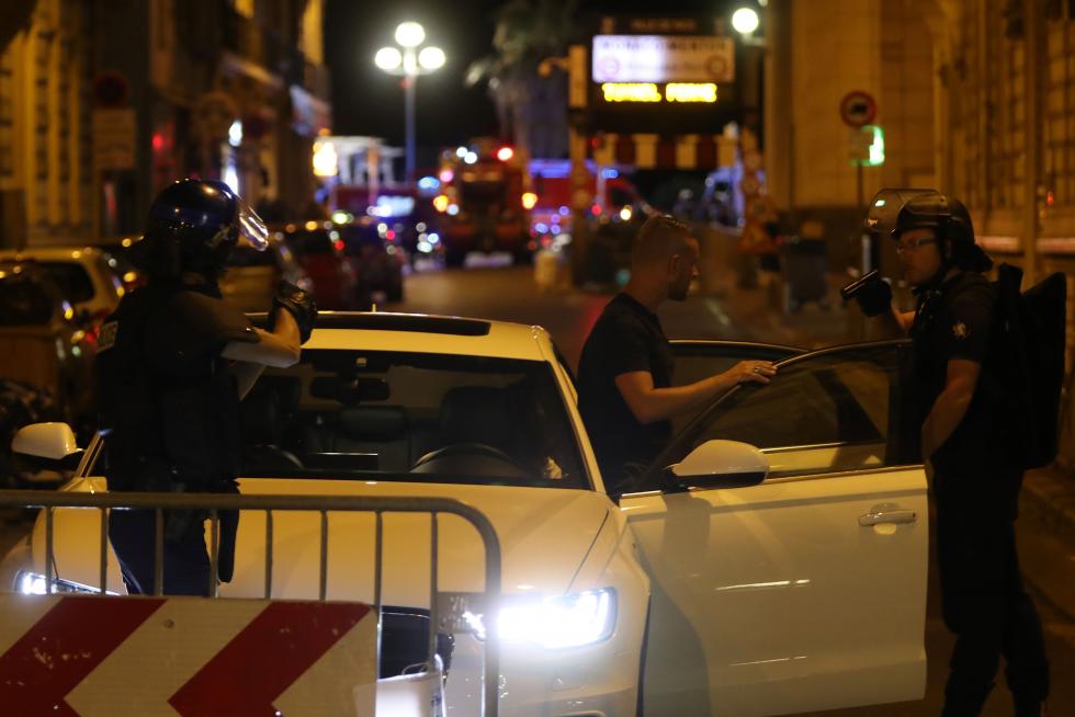 Imágenes posteriores al atentado en Niza