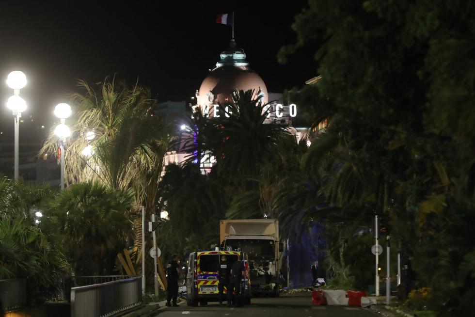 Imágenes posteriores al atentado en Niza